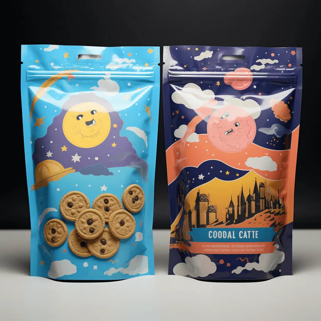 cookie mylar bags
