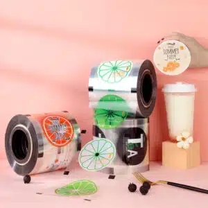 Customized Plastic Cup Sealing Roll Film Sealing Films