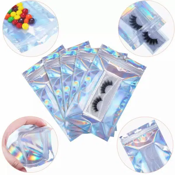 Holographic Ziplock Packaging