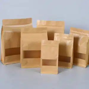 クラフト紙ブロック底袋