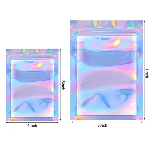 Holographic Ziplock Packaging