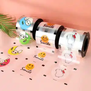 Customized Plastic Cup Sealing Roll Film Sealing Films