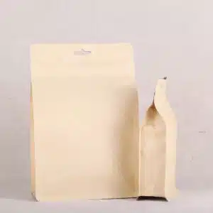 クラフト紙ブロック底袋