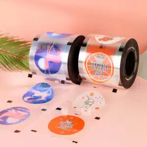 Customized Plastic Cup Sealing Roll Film Sealing Films
