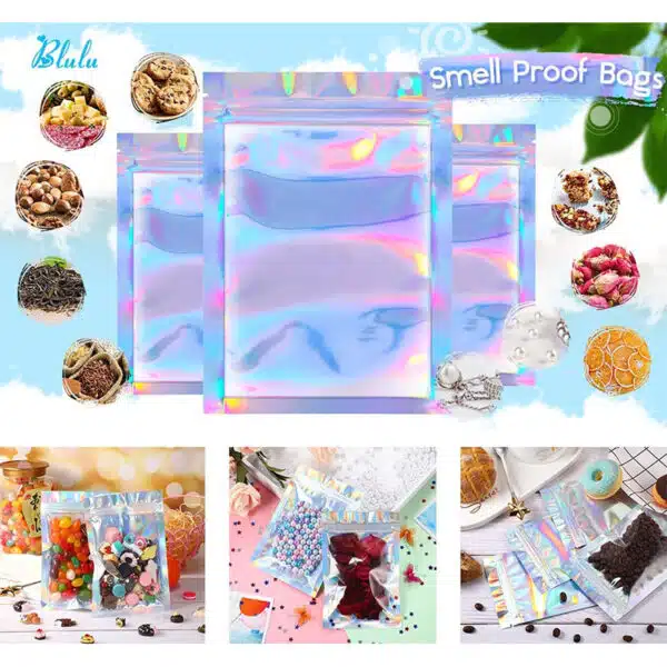 Holographic Ziplock Packaging