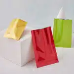 أكياس مايلر ذات الختم الحراري المفتوح من الأعلى بثلاثة جوانب