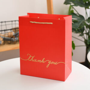 Luxury Gift Packaging Paper Shopping Bag With Handle