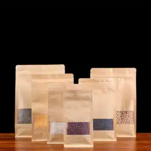 クラフト紙ブロック底袋