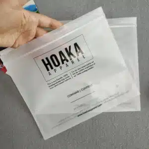 Tシャツや衣類用の生分解性再封可能なプラスチックジッパーバッグ