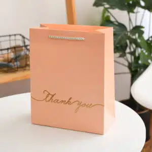 Luxury Gift Packaging Paper Shopping Bag With Handle