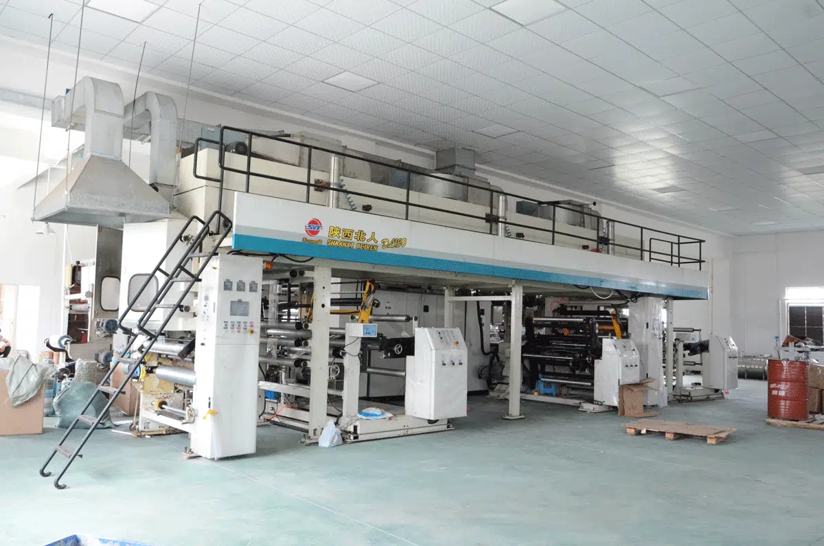 packaging bags laminate machine