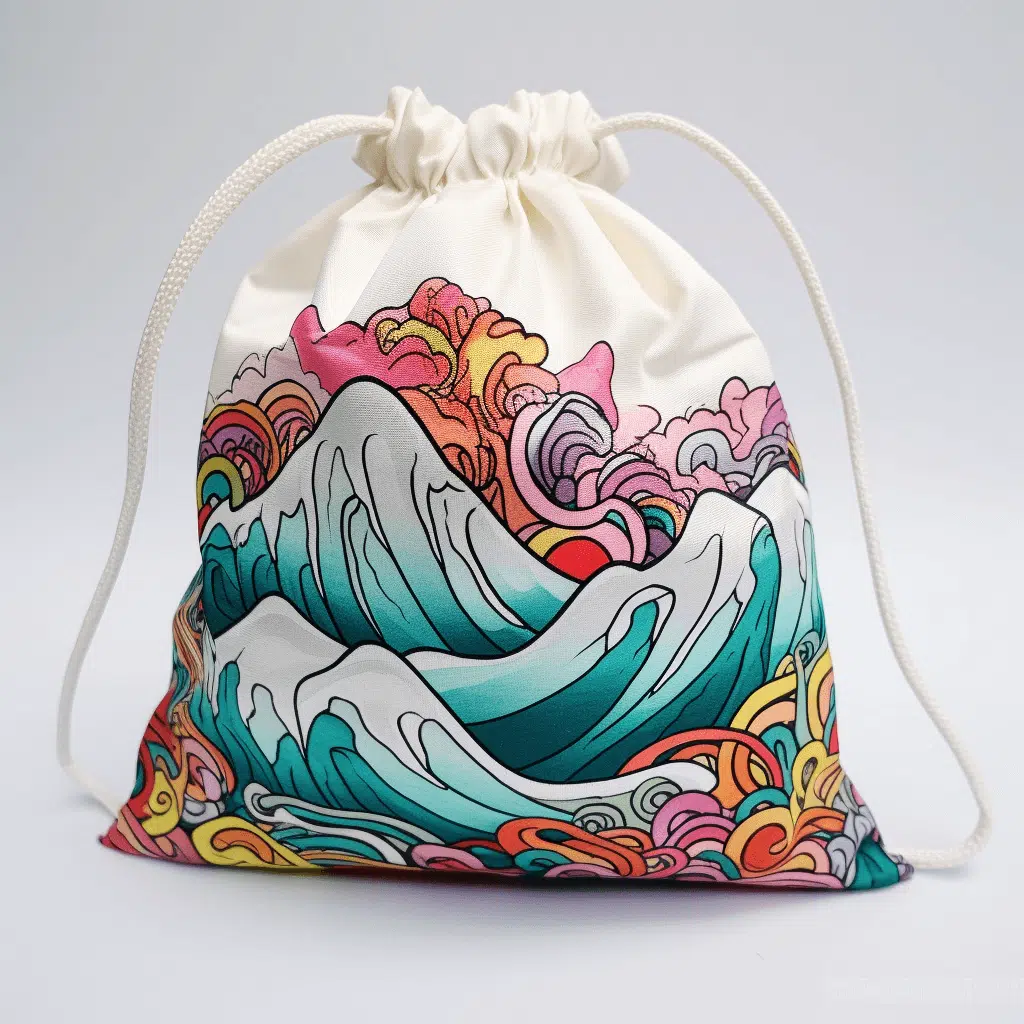 Draw string gift bag