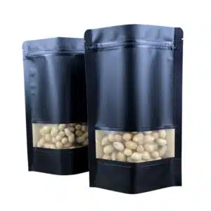 black kraft paper bags