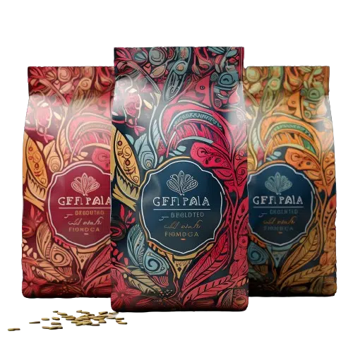 Verpackungsbeutel für Kaffeebohnen