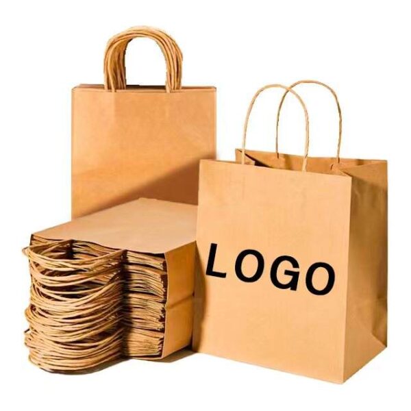 Custom Paper Shopping Bags With Handles