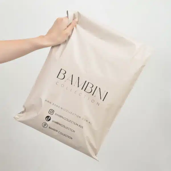 custom logo plastic courier poly seal mailing bag