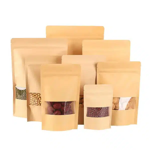 Brown Kraft Stand up Pouch