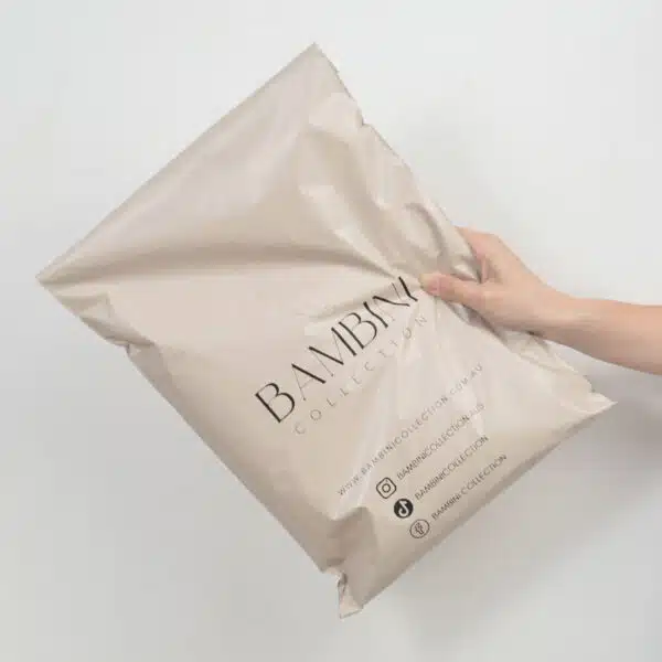 custom logo plastic courier poly seal mailing bag