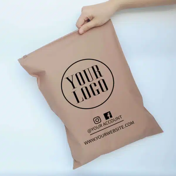 Frosted Zipper Bags for Clothes