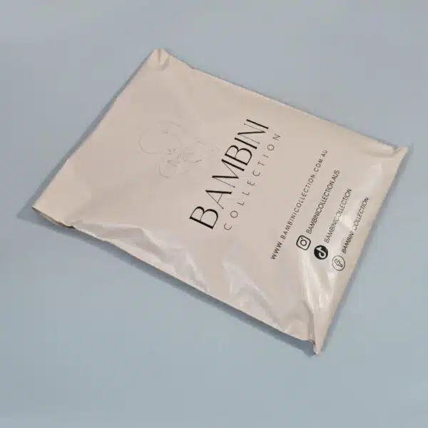 custom logo plastic courier poly seal mailing bag