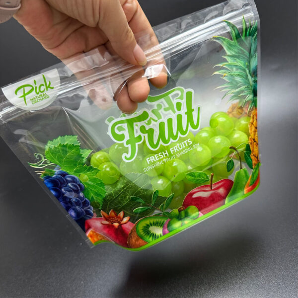 bolsa ziplock para frutas y verduras