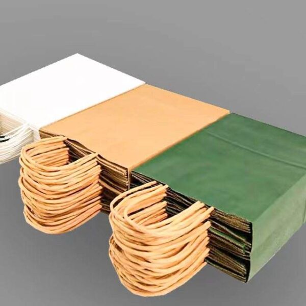Individuelle Einkaufstüten aus Papier mit Griffen