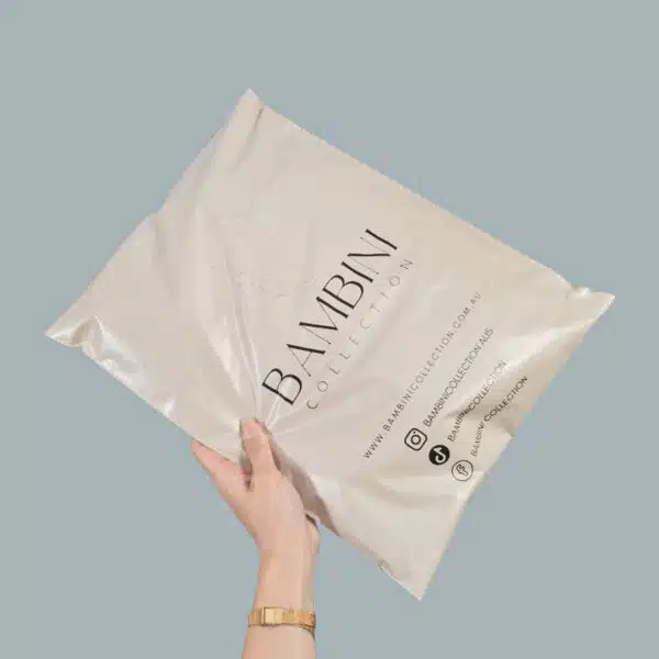 custom logo plastic courier poly seal mailing bag