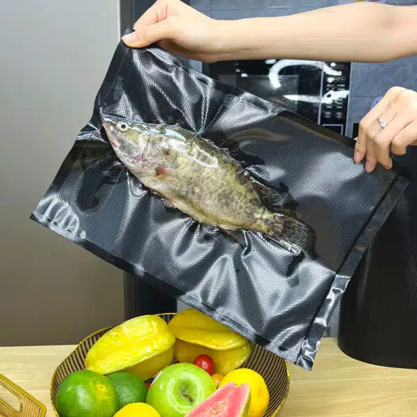 Black Food Vacuum Bag