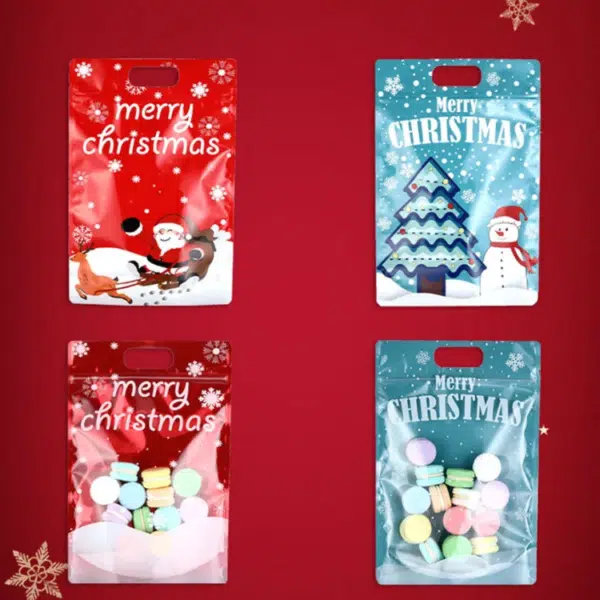 Weihnachts-Reißverschlusstaschen