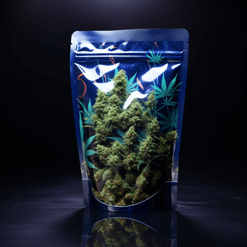 Embalagem personalizada de cannabis