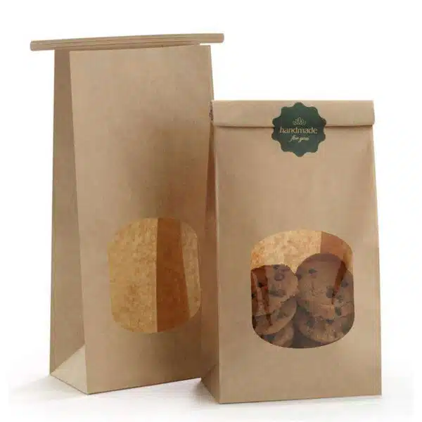Tin Tie Tab Lock Bakery Bags