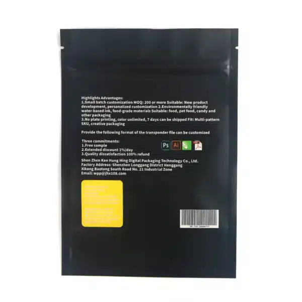 levante-se sacos de papel alumínio