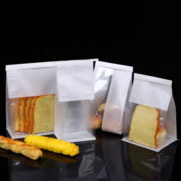 Sacos de embalagem de papel para pão