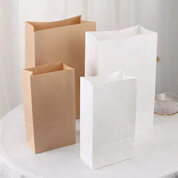 Bolsa de papel kraft para alimentos