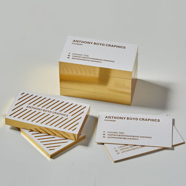 Embossed Business Card