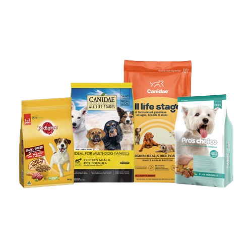 sacos de embalagem de alimentos para animais de estimação