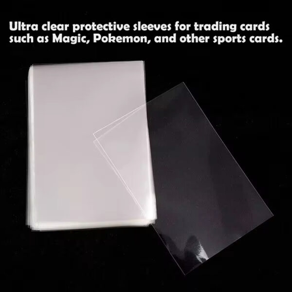 Sacos de proteção para mangas de cartão
