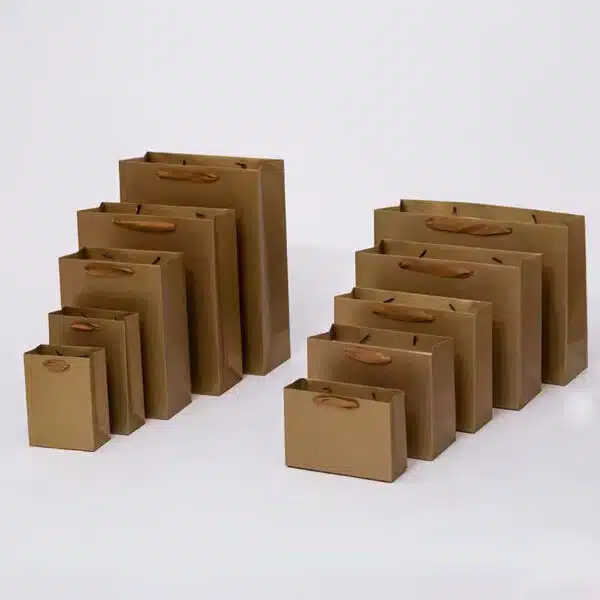 Sacola de papel Kraft
