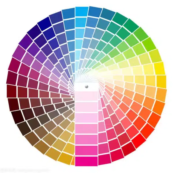 Sacos de papel Kraft coloridos