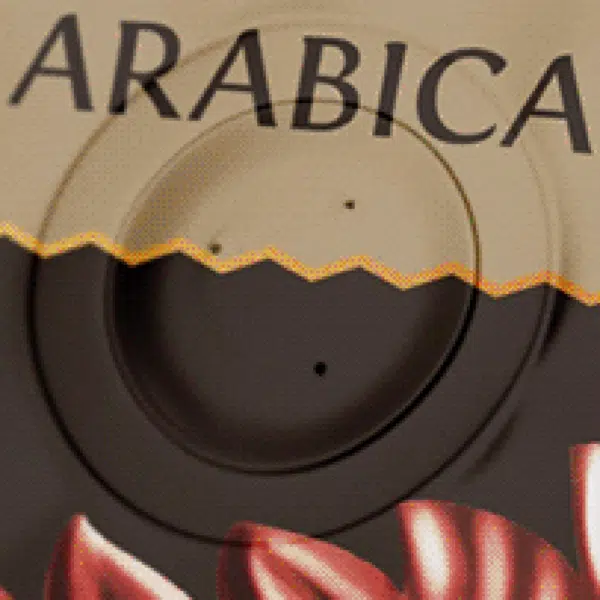 Saco de grãos de café com válvula