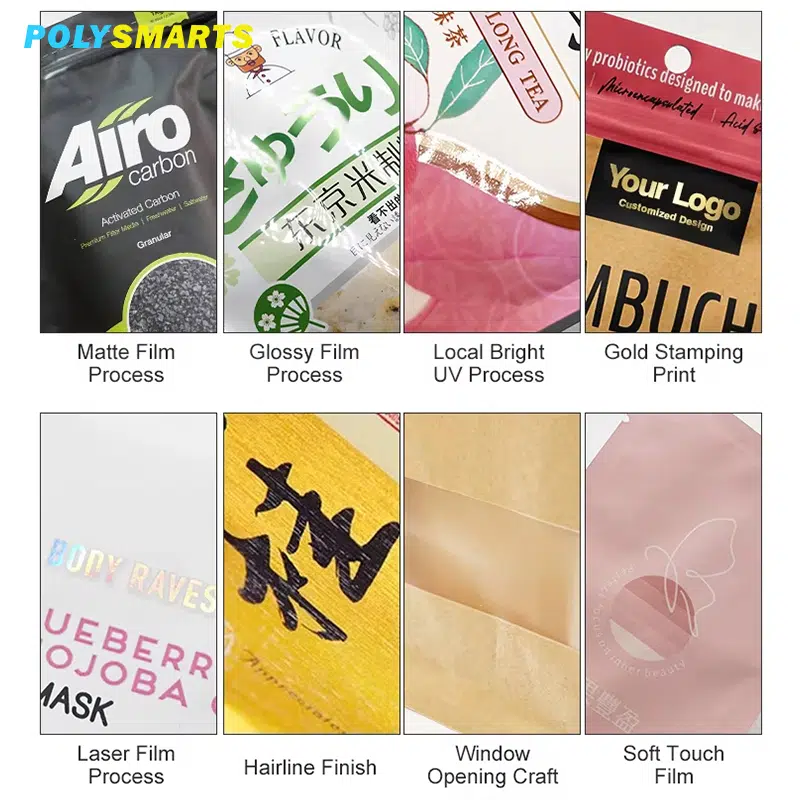 individuell bedruckte Nussverpackungsbeutel