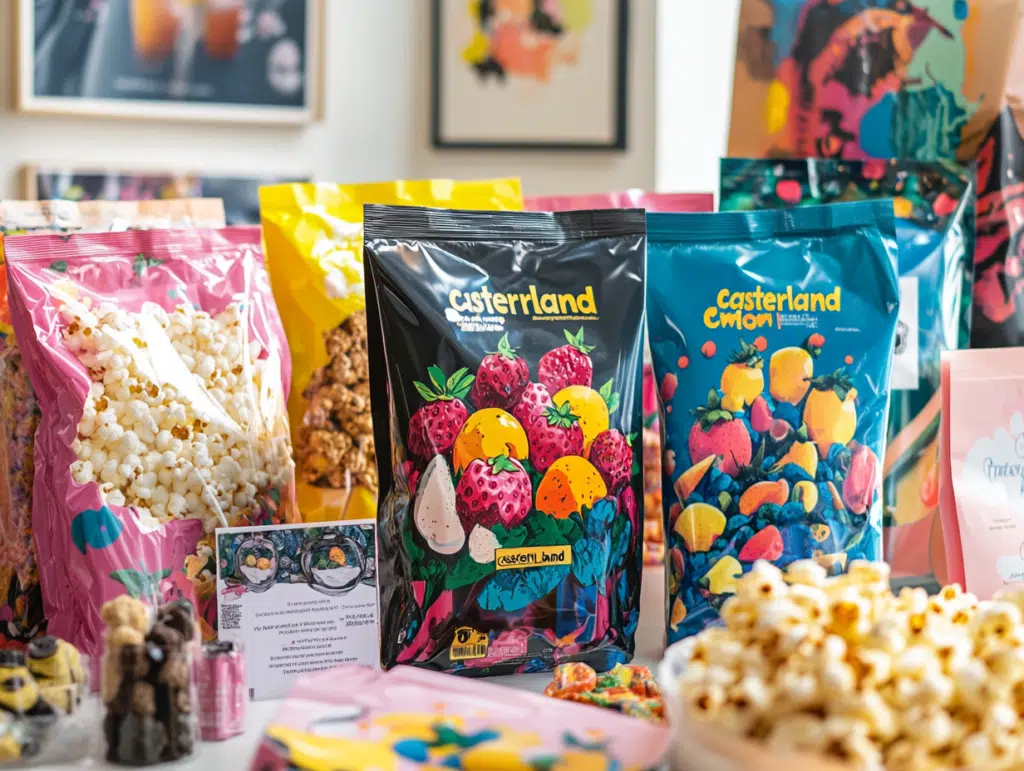 benutzerdefinierte Popcorn-Verpackungsbeutel