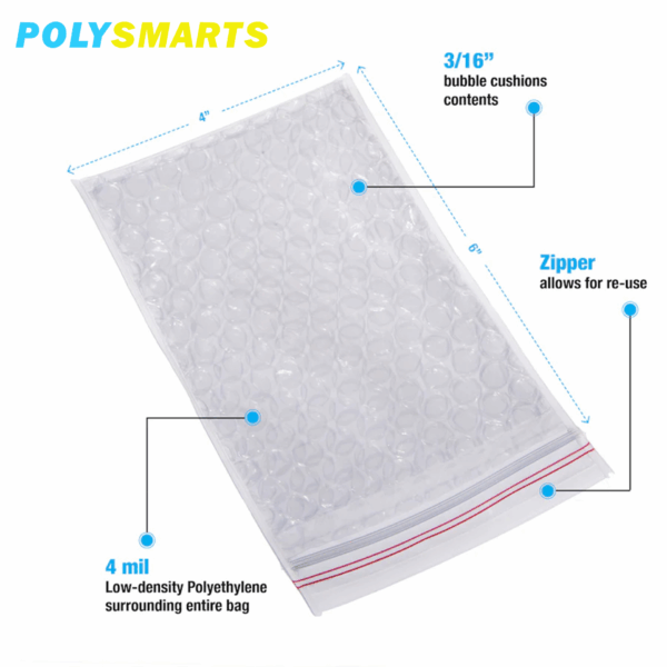 ziplock bag with bubble