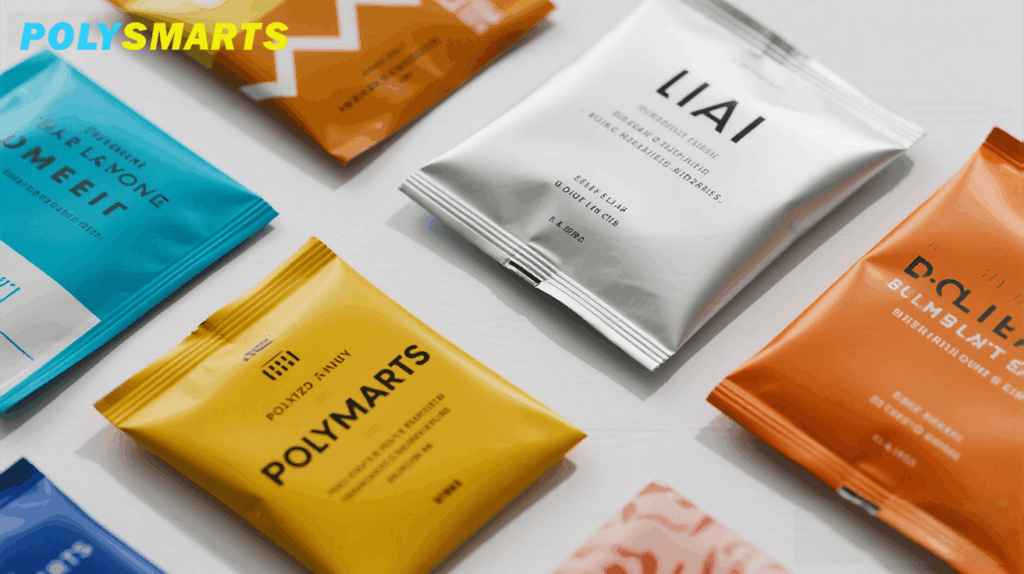 Range of premium aluminum foil pouch packaging formats by Polysmarts