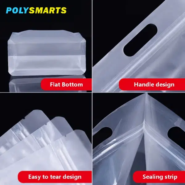 Bolsa de plástico stand up