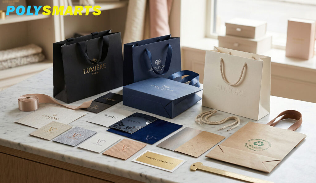 luxury shopping bags