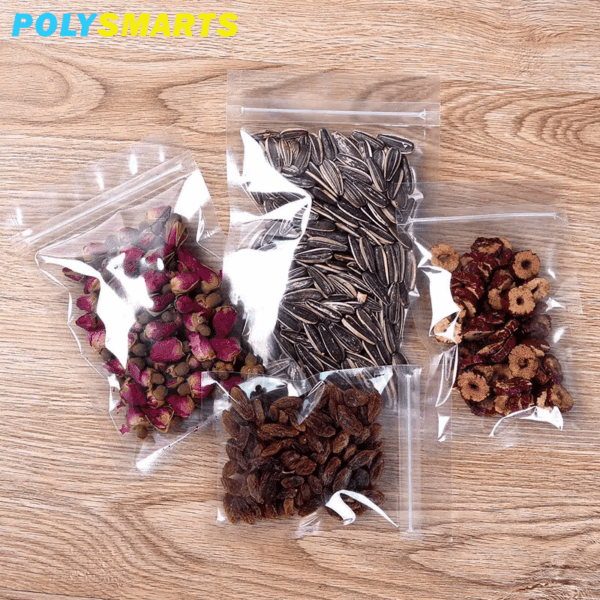 sacs en plastique refermables