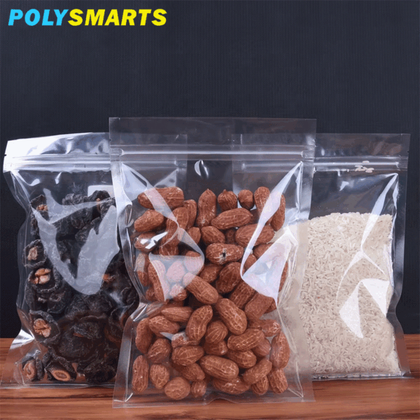 sacs en plastique refermables