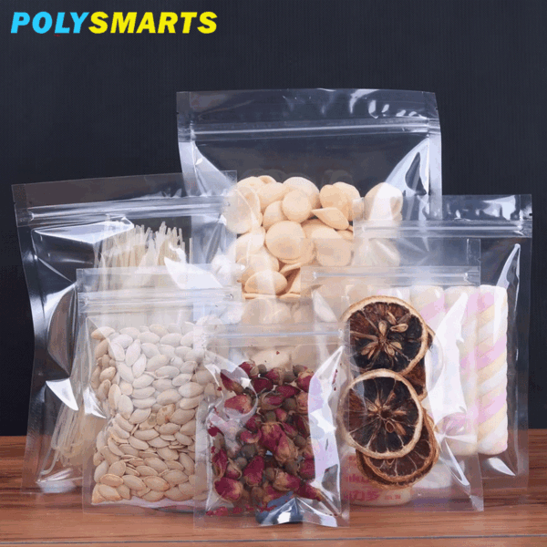 sacs en plastique refermables