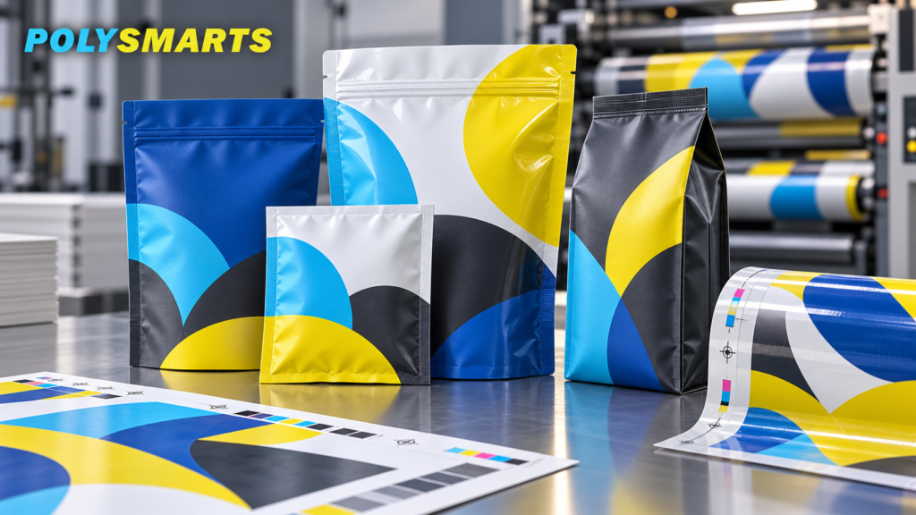printed plastic bags